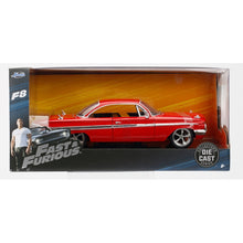 Load image into Gallery viewer, Fast &amp; Furious 1961 Chevrolet Impala Sport Coupe 1:24
