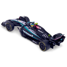Load image into Gallery viewer, F1 Mercedes W15 Lewis Hamilton - 1:43 Scale Model with Helmet
