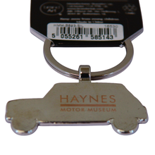 Load image into Gallery viewer, Morris Mini Keyring - Haynes Motor Museum Logo
