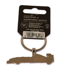 Load image into Gallery viewer, Racing Car Keyring - Haynes Motor Museum Logo

