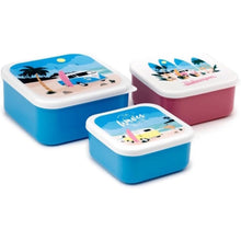 Load image into Gallery viewer, Volkswagen Camper Bus Lunch Box Set of 3
