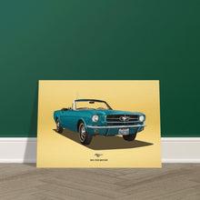 Load image into Gallery viewer, 1965 Ford Mustang Large Canvas
