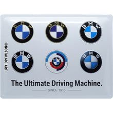 Load image into Gallery viewer, BMW Logo Evolution Tin Box
