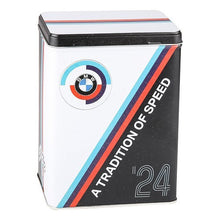 Load image into Gallery viewer, BMW Tradition of Speed Tin Box

