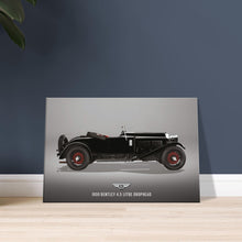 Load image into Gallery viewer, 1930 Bentley 4.5 Litre Drophead Small Canvas
