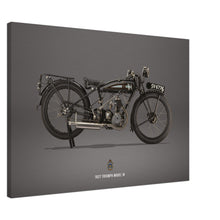Load image into Gallery viewer, 1927 Triumph Model W Large Canvas
