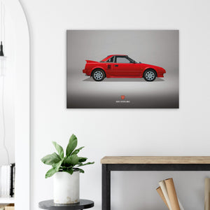 1985 Toyota MR2 Large Canvas