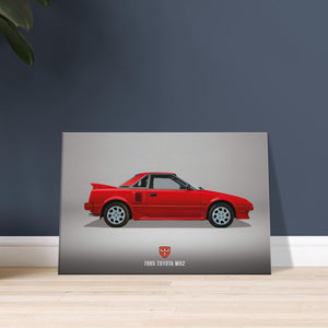 1985 Toyota MR2 Small Canvas