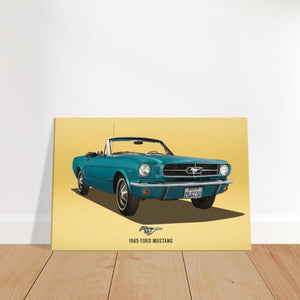 1965 Ford Mustang Small Canvas