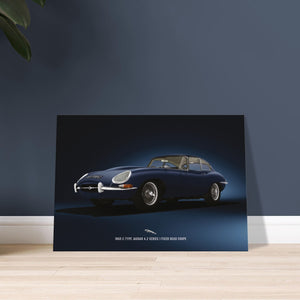 1965 E-Type Jaguar 4.2 Series 1 FHC Large Canvas