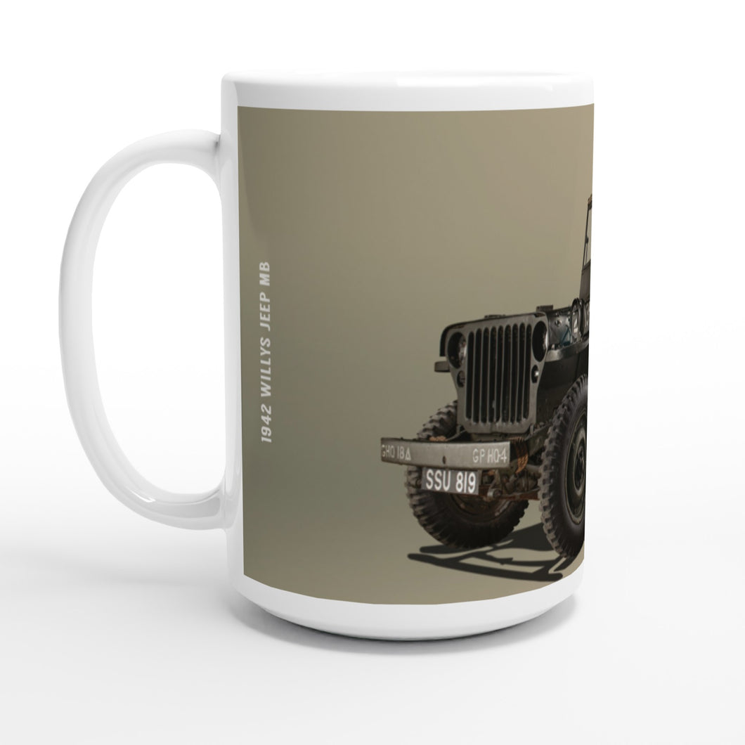 1942 Willys Jeep MB Large Mug
