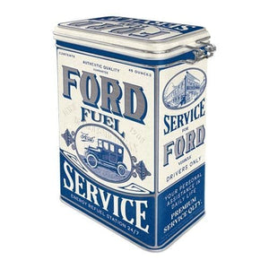 Clip Top Tin box - Ford Service