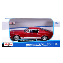 Load image into Gallery viewer, Maisto Special Edition 1967 Ford Mustang GT 1:24
