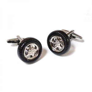 Tyre & Wheel Cufflinks