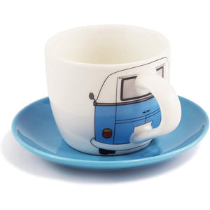 VW T1 Bus Espresso Two Cup Set