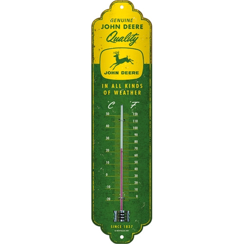 John Deere In all kinds of Weather Thermometer