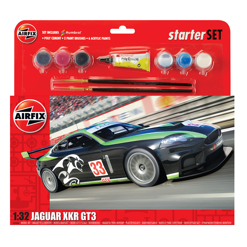 Airfix Starter Set - Jaguar XKR GT3