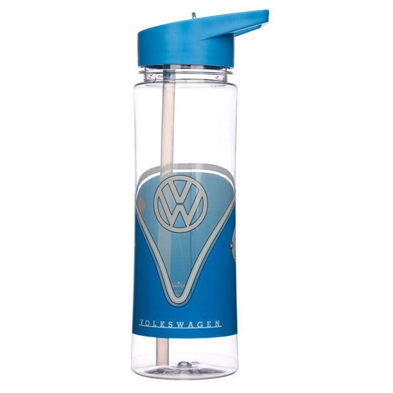 VW T1 Camper Blue Water Bottle