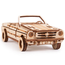 Load image into Gallery viewer, Wooden Mechanical 3D Model Cabriolet
