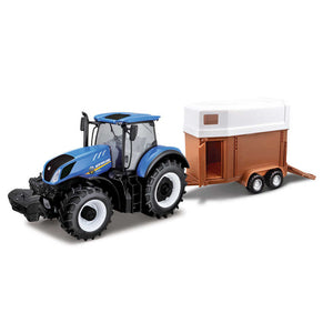 New Holland T7HD Tractor With Horse Box