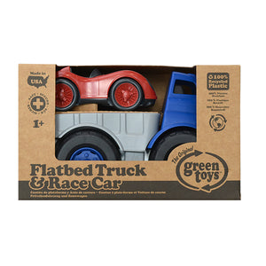 Green Toys - Flatbed Truck with Race Car