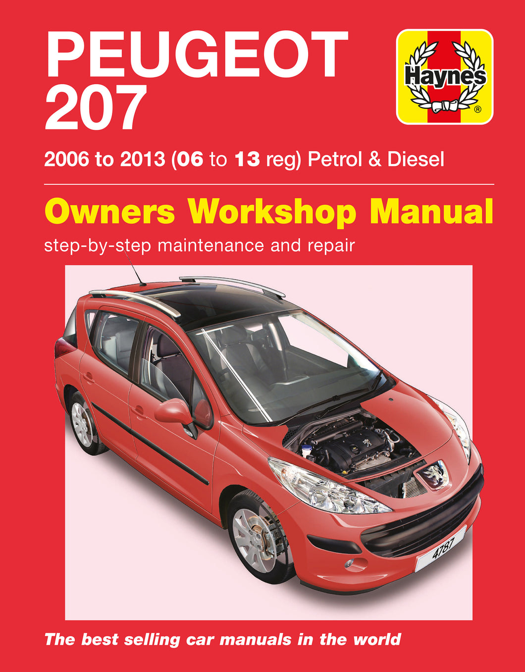 Peugeot 207 Petrol & Diesel 06 - 13 Haynes Repair Manual