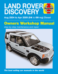 Land Rover Discovery Diesel (Aug 04 - Apr 09) Haynes Repair Manual