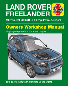 Land Rover Freelander (97 - Oct 06) Haynes Repair Manual