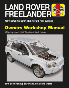 Land Rover Freelander (Nov 06 - 14) Haynes Repair Manual