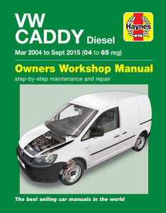 VW Caddy Diesel (Mar 04-Sept 15) 04 to 65 Haynes Repair Manual