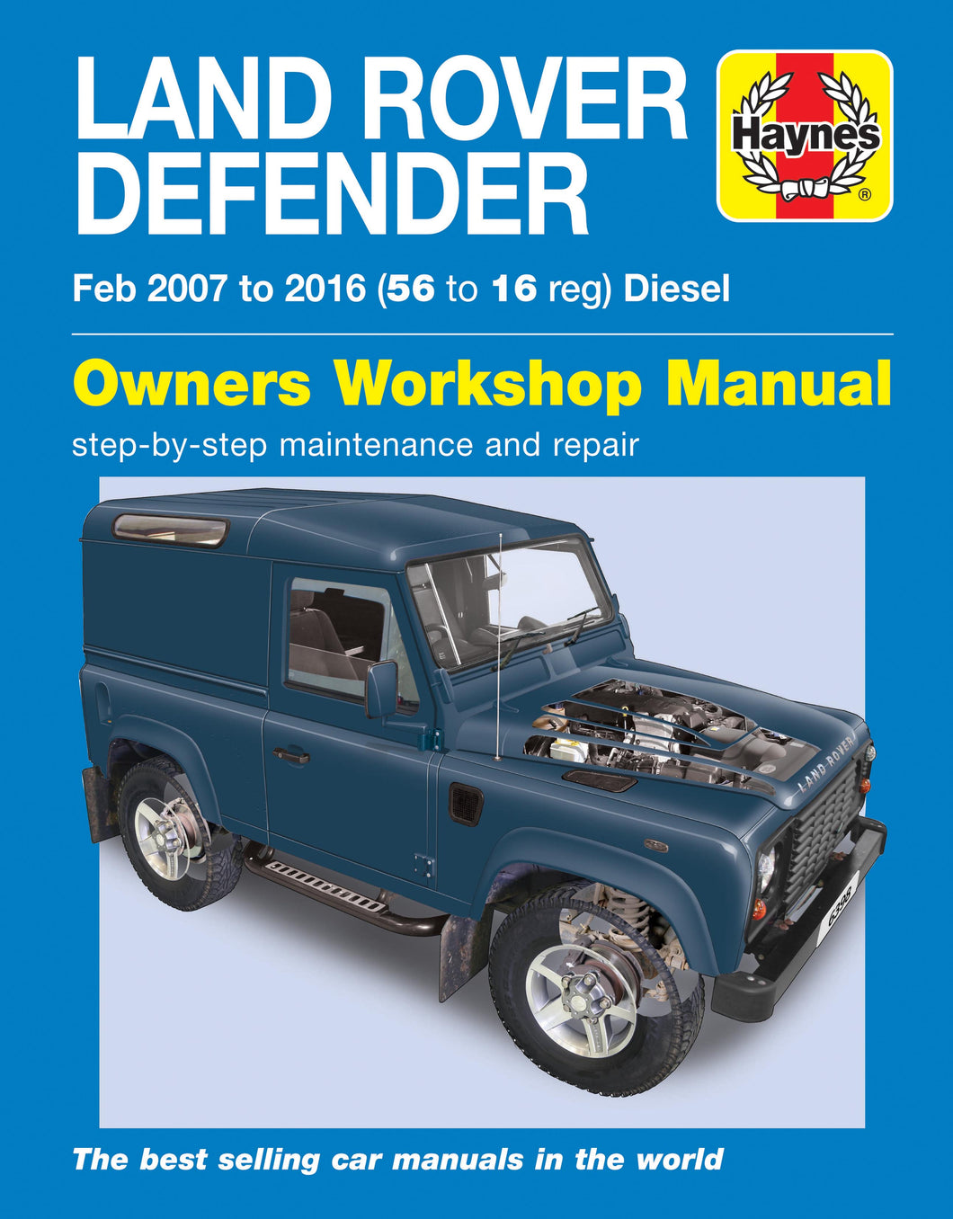 Land Rover Defender Diesel (Feb 07 - 16) 56 to 16 Haynes Repair Manual
