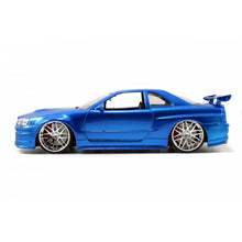 Load image into Gallery viewer, Fast &amp; Furious Brian&#39;s 2002 Nissan Skyline GT-R (R34) - Blue
