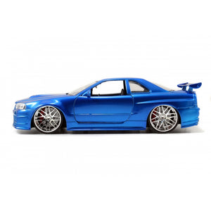 Fast & Furious Brian's 2002 Nissan Skyline GT-R (R34) - Blue