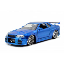 Load image into Gallery viewer, Fast &amp; Furious Brian&#39;s 2002 Nissan Skyline GT-R (R34) - Blue
