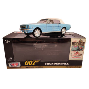 James Bond 1:24 1964 1/2 Ford Mustang (Hardtop)