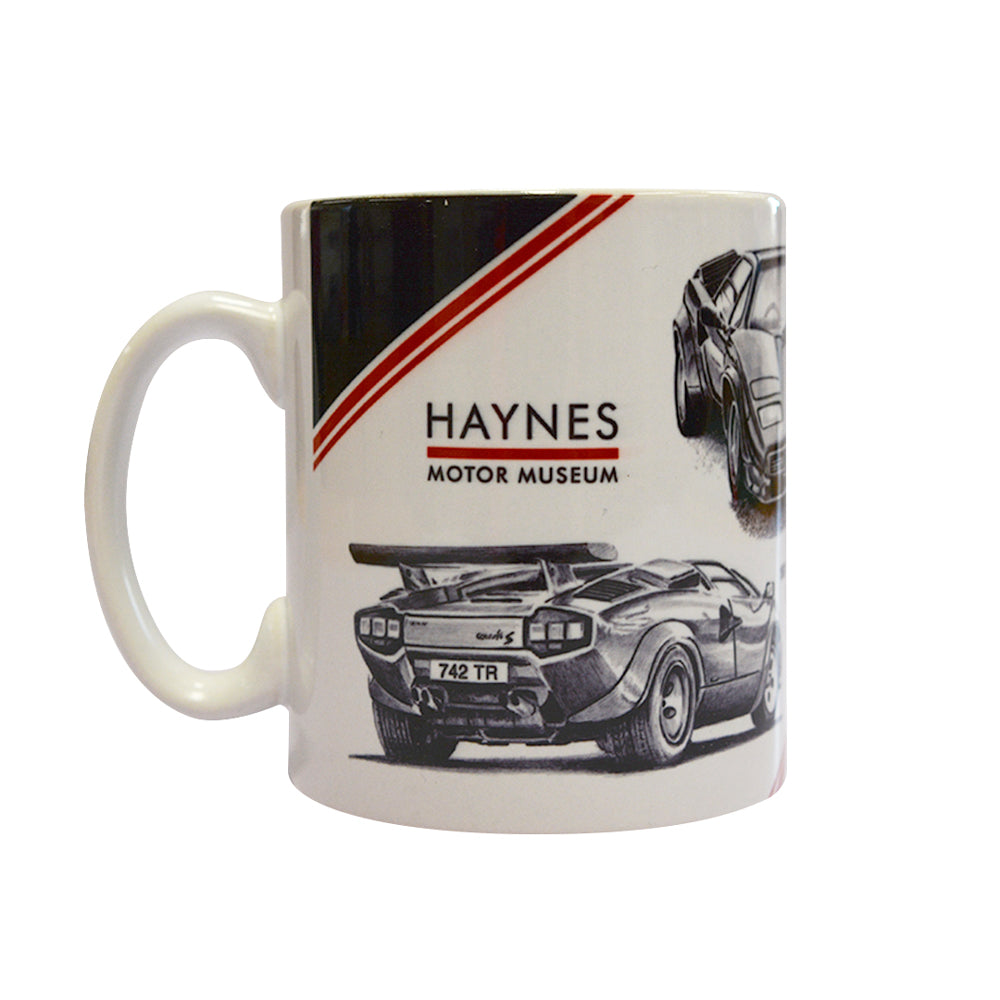 Haynes Motor Museum Lamborghini Countach Mug – Haynes Motor Museum Shop