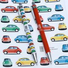 Load image into Gallery viewer, Retro Fiat 500 Pen Twin Set
