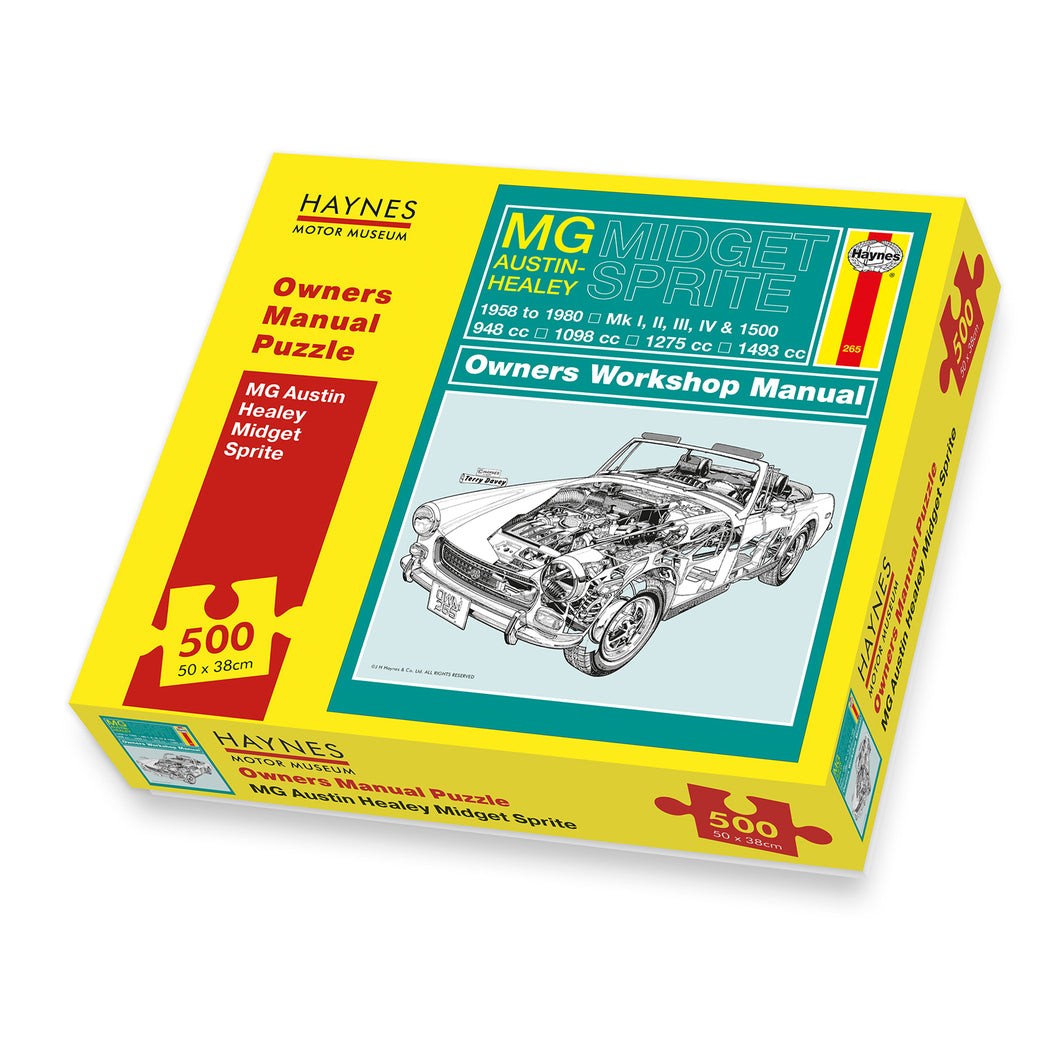 MG Midget Jigsaw Puzzle 500pcs