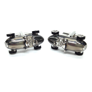 Retro Style Racing Car Cufflinks