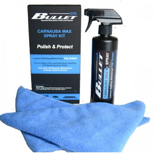 Bullet Carnauba Wax Spray Kit