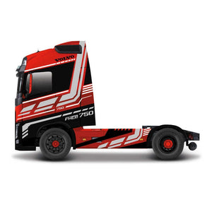 Volvo Truck Cab Red 1:43