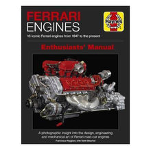 Load image into Gallery viewer, Ferrari Engines Enthusiasts&#39; Manual
