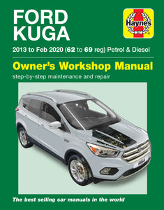 Ford Kuga 2013 - Feb 2020 (62 to 69) Haynes Repair Manual