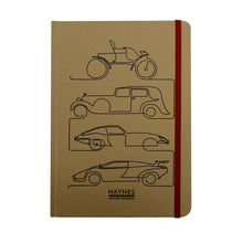 Load image into Gallery viewer, Car Hard Cover Ruled Notebook
