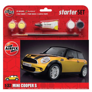 Airfix Starter Set - BMW Mini Cooper S